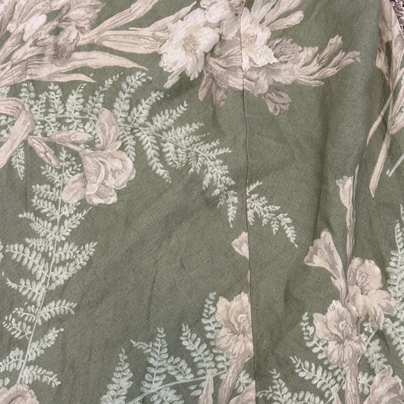 Vintage Green Floral Maxi/Midi Skirt - Picture 5 of 8